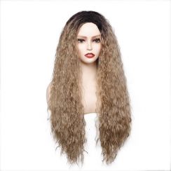 3Pcs Natural Wave Synthetic Wigs For Women