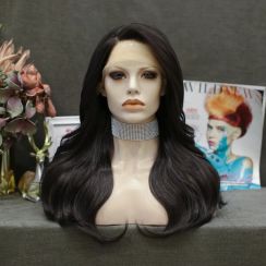 2Pcs Womens Long Wavy Natural Synthetic Wigs